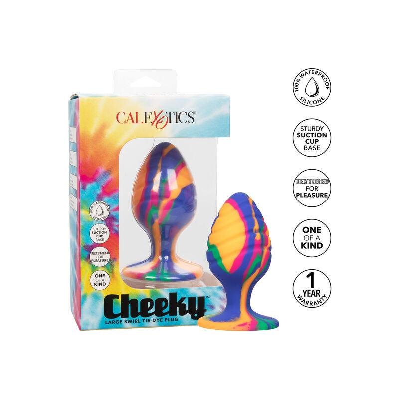 CALEXOTICS - CHEEKY LARGUE SWIRL PLUG ANAL - Optelum