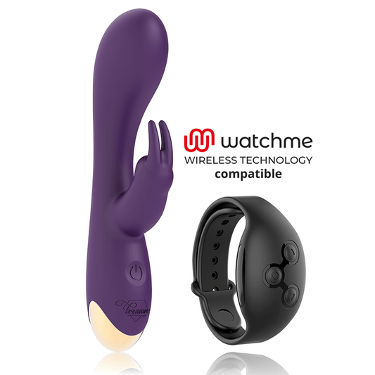 TREASURE - LAURENCE RABBIT VIBRADOR COMPATIBLE CON LA TECNOLOGÍA WATCHME WIRELESS - Optelum