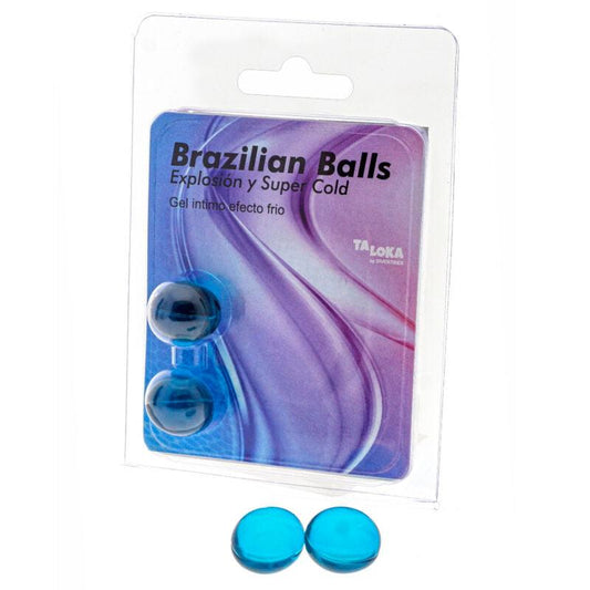 TALOKA - BRAZILIAN BALLS GEL EXCITANTE EFECTO FRÍO 2 BOLAS - Optelum