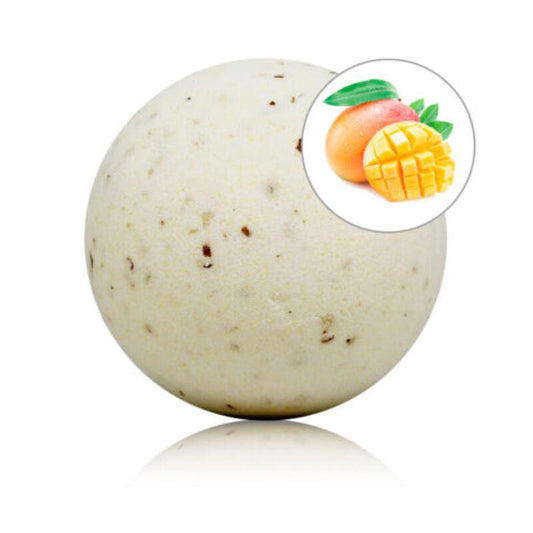 TALOKA - BOMBA DE BAÑO CON AROMA MANGO Y PÉTALOS DE ROSA - Optelum