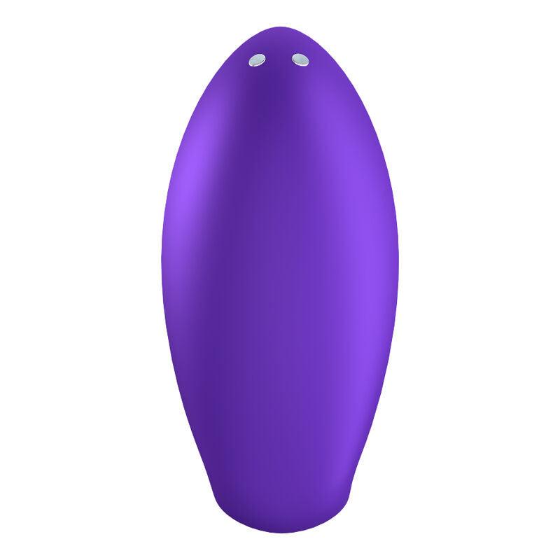 SATISFYER - LOVE RIOT VIBRADOR DEDAL MORADO - Optelum
