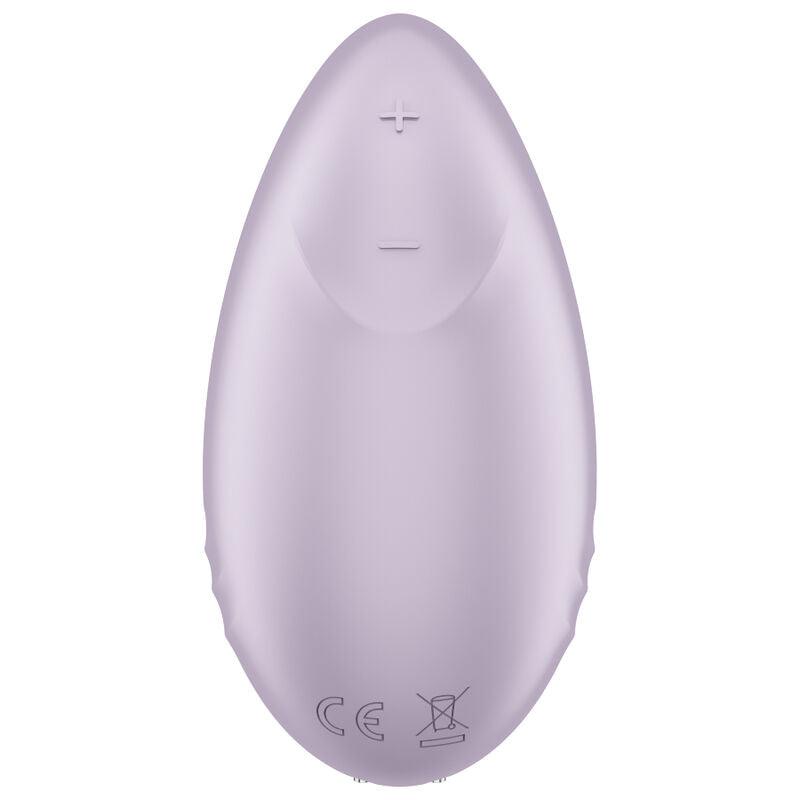 SATISFYER - TROPICAL TIP VIBRADOR LAY-ON AZUL - Optelum