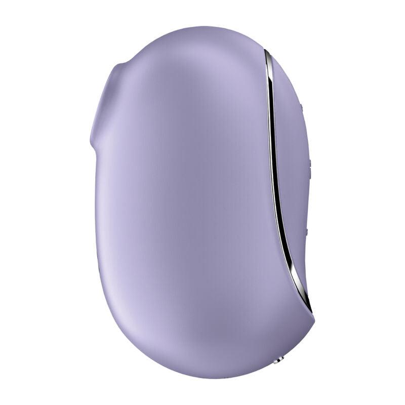 SATISFYER - PRO TO GO 2 ESTIMULADOR Y VIBRADOR DOBLE VIOLETA - Optelum
