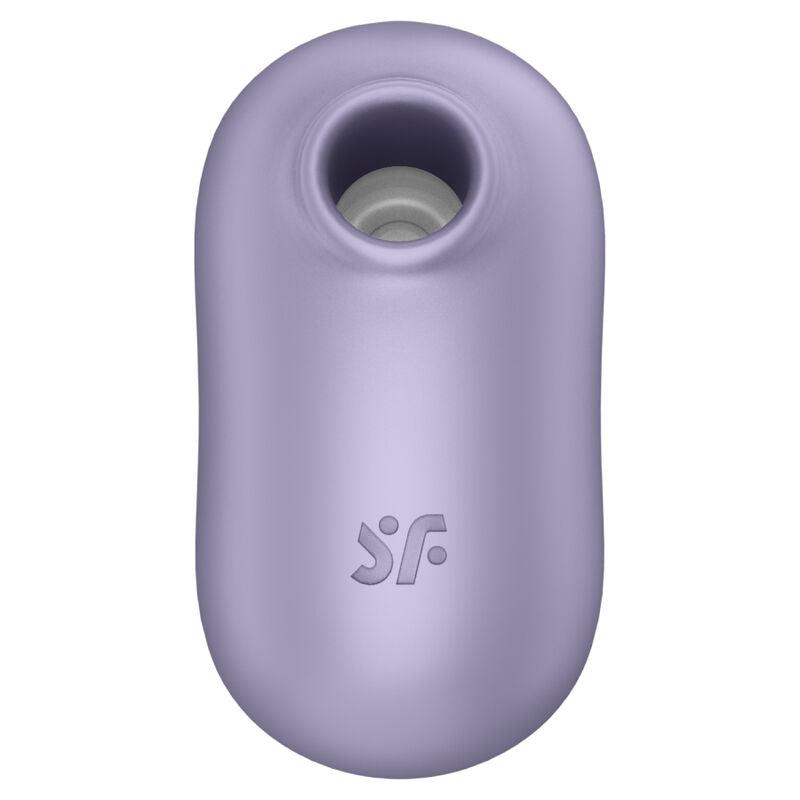 SATISFYER - PRO TO GO 2 ESTIMULADOR Y VIBRADOR DOBLE VIOLETA - Optelum