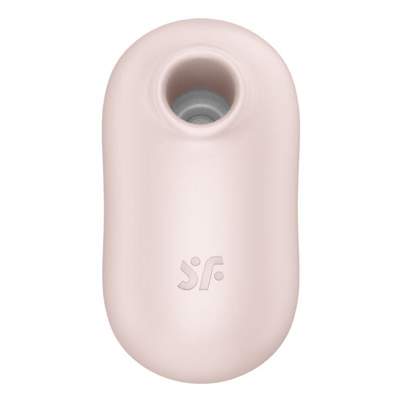 SATISFYER - PRO TO GO 2 ESTIMULADOR Y VIBRADOR DOBLE VIOLETA - Optelum