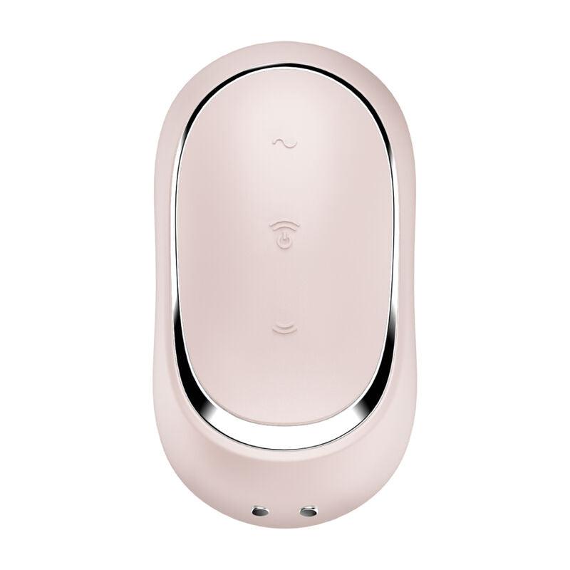 SATISFYER - PRO TO GO 2 ESTIMULADOR Y VIBRADOR DOBLE VIOLETA - Optelum