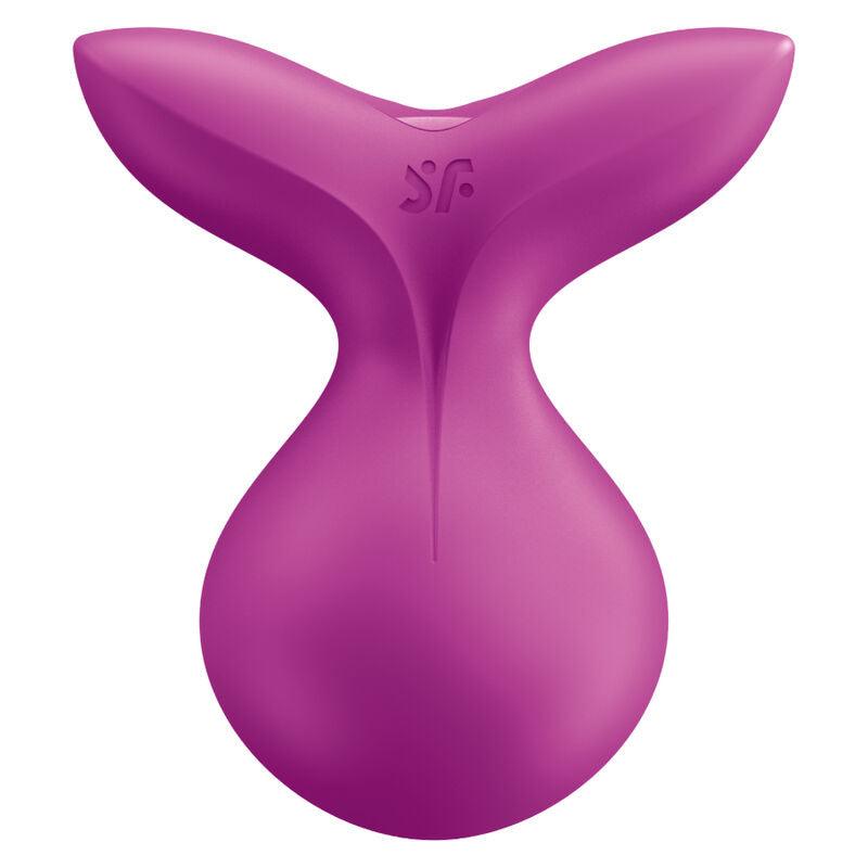 SATISFYER - VIVA LA VULVA 3 VIBRADOR LAY-ON VERDE - Optelum