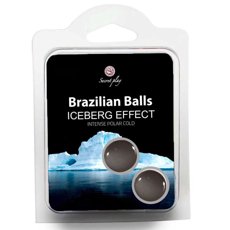 SECRET PLAY SET 2 BRAZILIAN BALLS EFECTO ICEBERG - Optelum