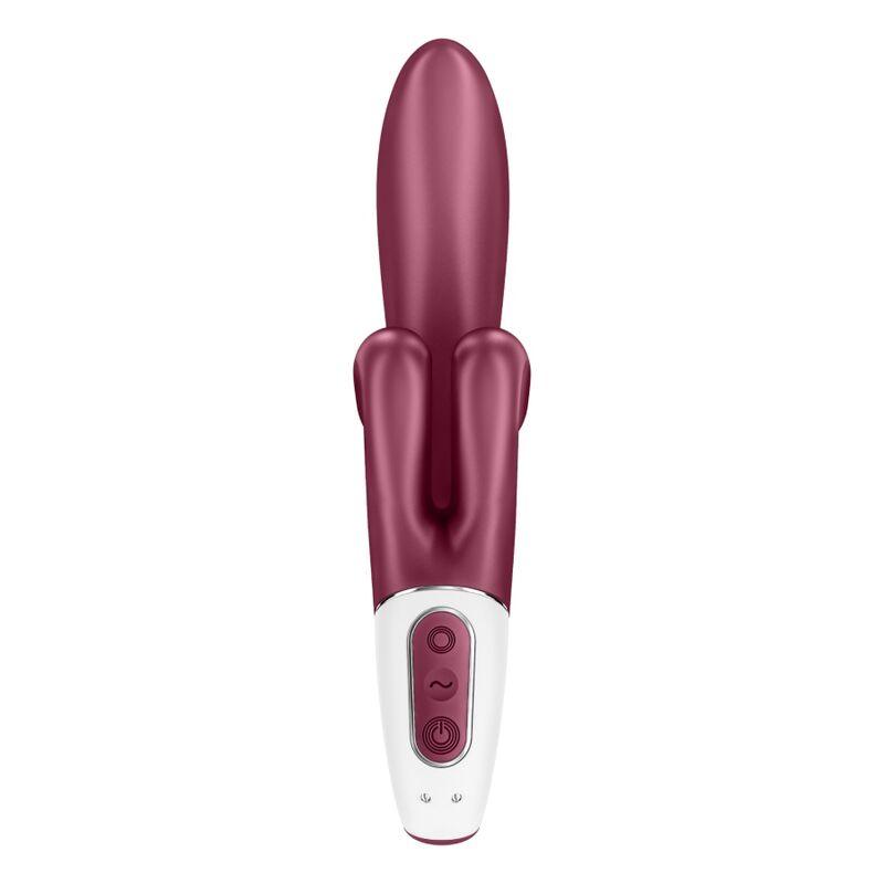 SATISFYER - TOUCH ME VIBRADOR RABBIT ROJO - Optelum