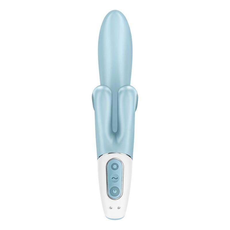 SATISFYER - TOUCH ME VIBRADOR RABBIT ROJO - Optelum