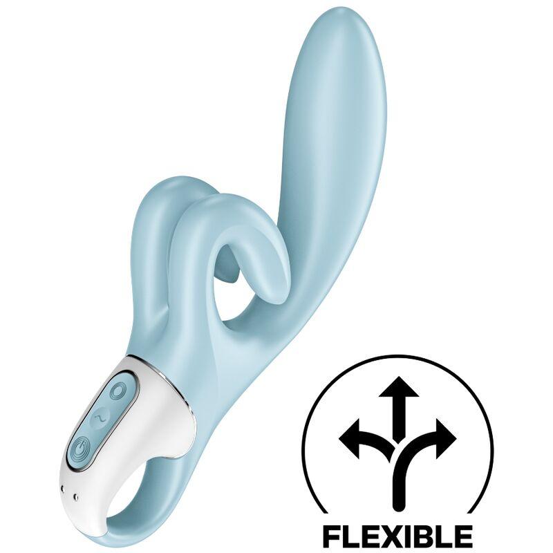 SATISFYER - TOUCH ME VIBRADOR RABBIT ROJO - Optelum