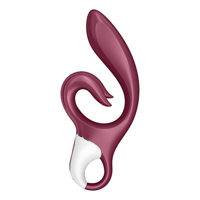SATISFYER - LOVE ME VIBRADOR RABBIT AZUL - Optelum