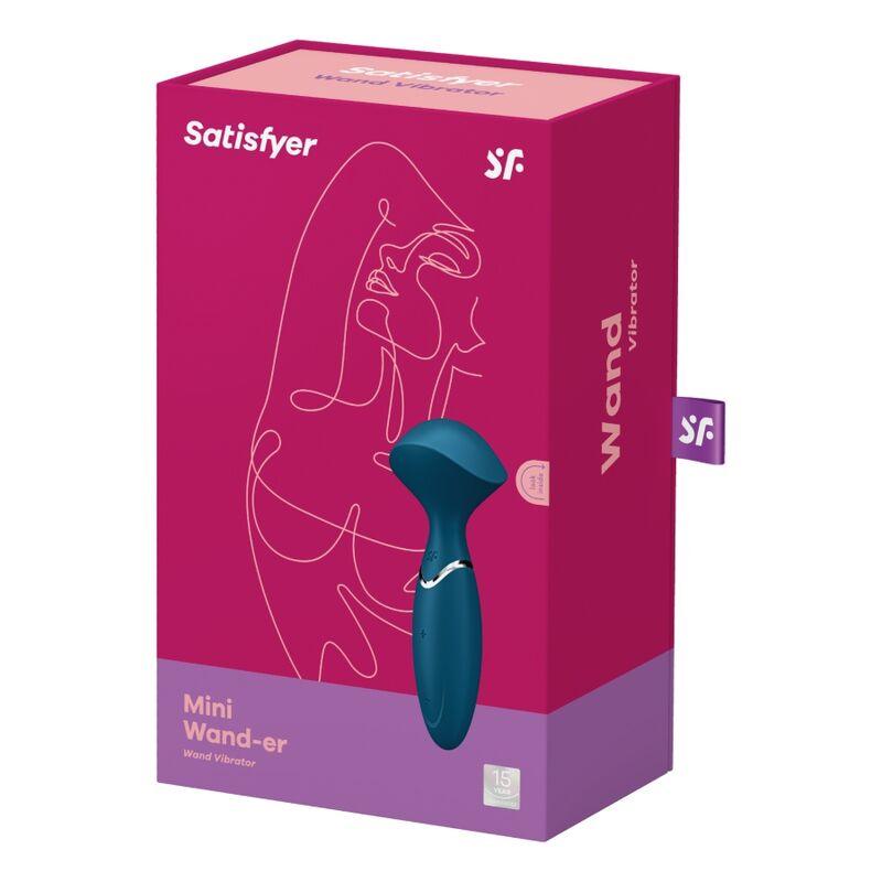 SATISFYER - MINI WOND-ER AZUL - Optelum