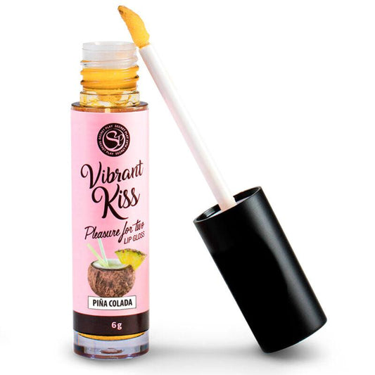SECRETPLAY - LIP GLOSS VIBRANT KISS - PIÑA COLADA - Optelum