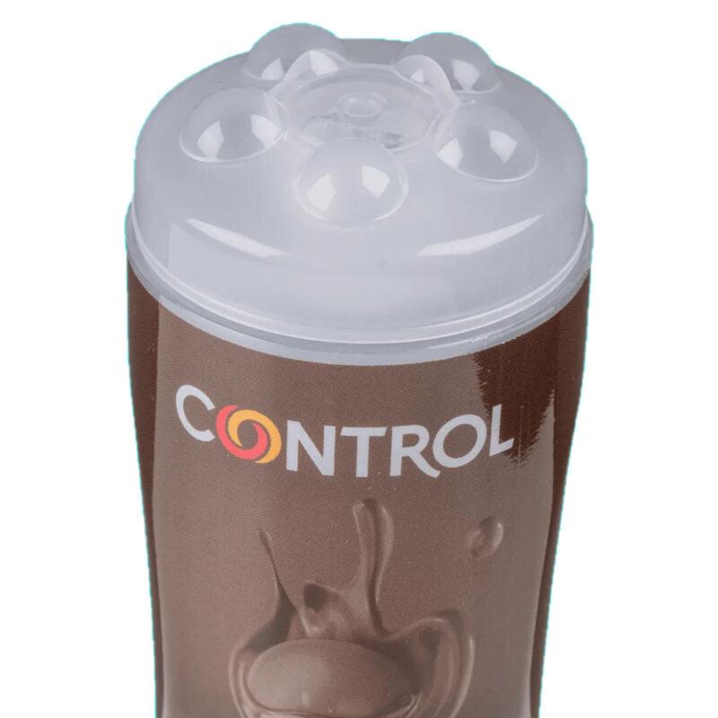 CONTROL - GEL DE MASAJE 3 EN 1 CHOCOLATE BUBBLE 200 ML - Optelum