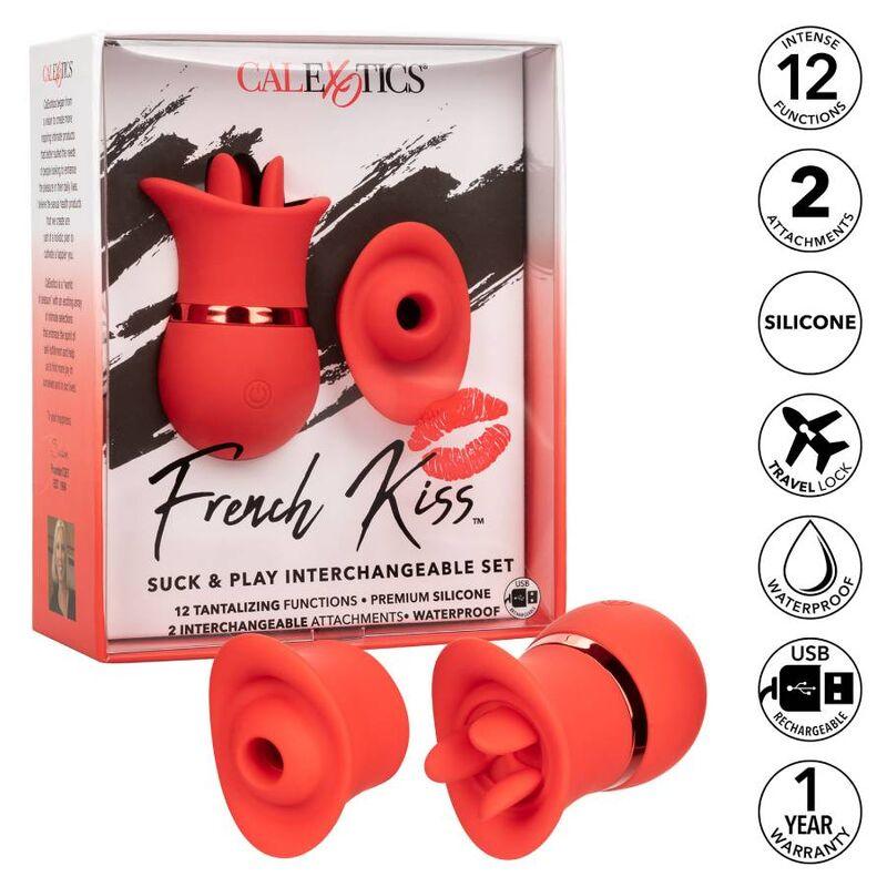 CALEXOTICS - FRENCH KISS SUCK & PLAY SET - Optelum