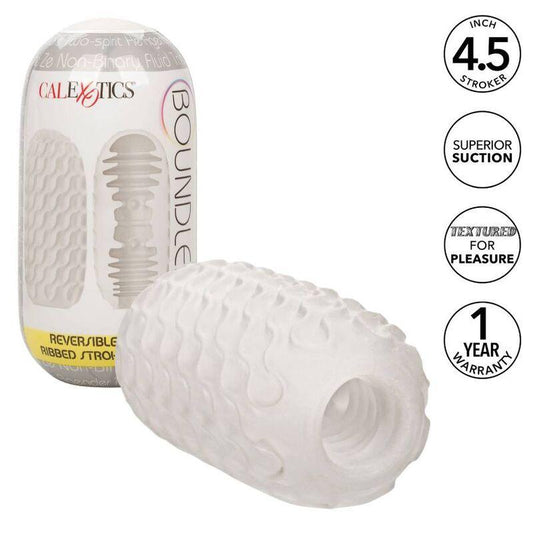 CALEXOTICS - REVERSIBLE RIBBED STROKER - Optelum