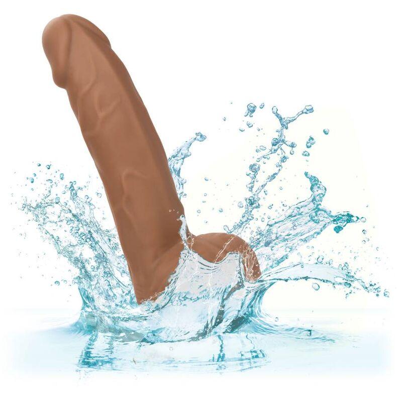 CALEXOTICS - SILICONE STUDS 15.24 CM BROWN - Optelum