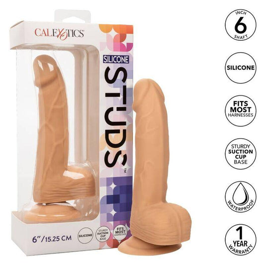 CALEXOTICS - SILICONE STUDS 15.24 CM SKIN - Optelum