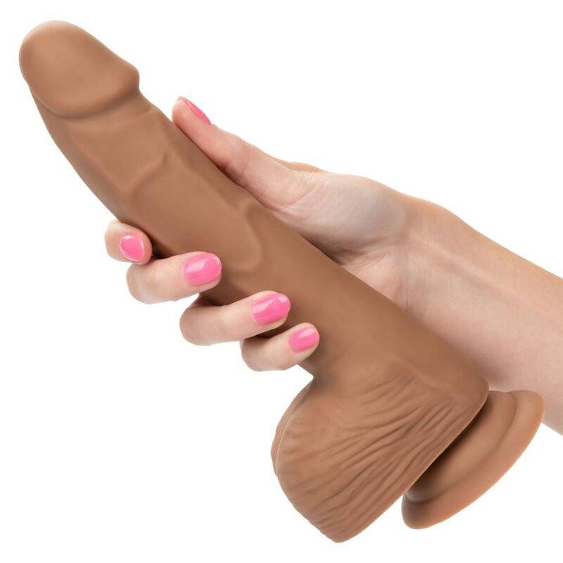 CALEXOTICS - SILICONE STUDS 20.32 CM BROWN - Optelum