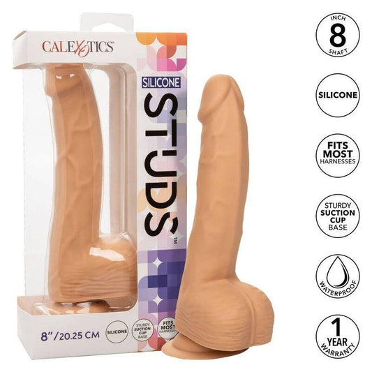 CALEXOTICS - SILICONE STUDS 20.32 CM SKIN - Optelum