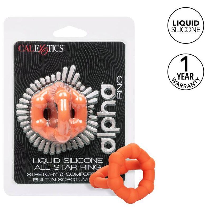 CALEXOTICS - ALPHA ALL STAR RING NARANJA - Optelum