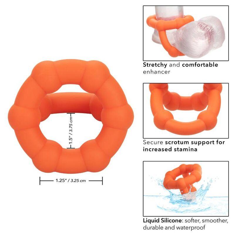 CALEXOTICS - ALPHA ALL STAR RING NARANJA - Optelum