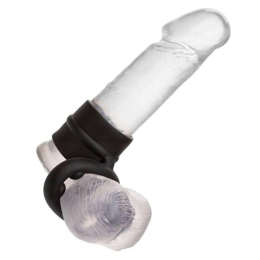CALEXOTICS - ALPHA DUAL MAGNUM RING NEGRO - Optelum