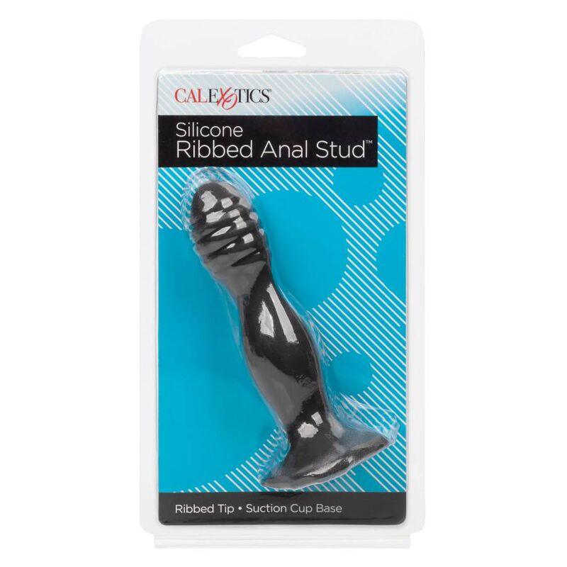 CALEXOTICS - RIBBED ANAL STUD - Optelum