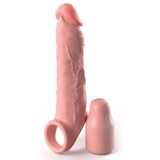 FANTASY X- TENSIONS - PIPEDREAMS EXTENSION W STRAP 15,24 CM SKIN - Optelum