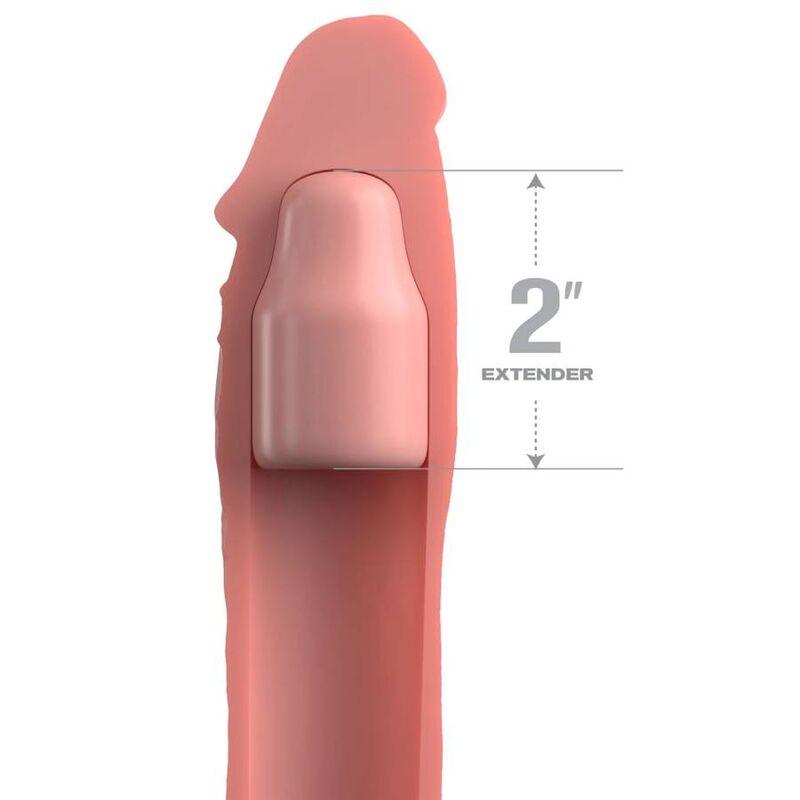FANTASY X- TENSIONS - PIPEDREAMS SLEEVE 20,32 CM + 5,00 CM INCH PLUG SKIN - Optelum