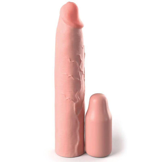 FANTASY X- TENSIONS - PIPEDREAMS SLEEVE 22,86 CM + 7,62 CM PLUG SKIN - Optelum