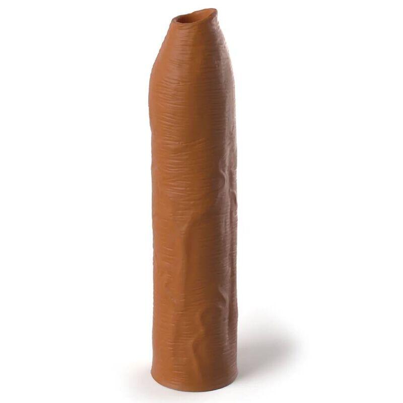 FANTASY X- TENSIONS - PIPEDREAMS EXTENSION SLEEVE UNCUT 17,78 CM CARAMEL - Optelum