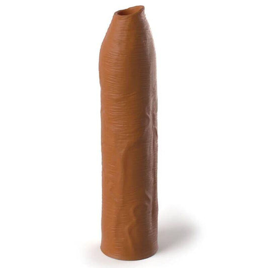 FANTASY X- TENSIONS - PIPEDREAMS EXTENSION SLEEVE UNCUT 17,78 CM CARAMEL - Optelum