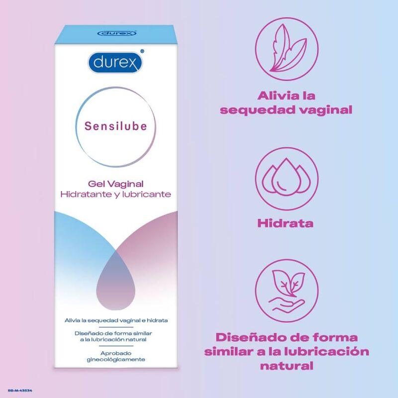 DUREX - SENSILUBE GEL HIDRATANTE Y LUBRICANTE 40 ML - Optelum