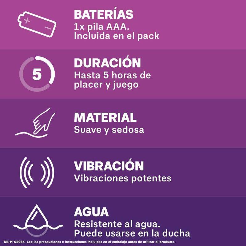 DUREX - INTENSE ORGASMIC PURE PLEASURE BALA VIBRADORA - Optelum