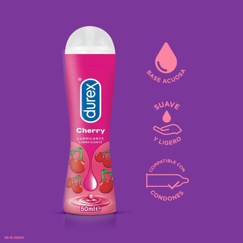 DUREX - LUBRICANTE PLAY CEREZA 50ML - Optelum