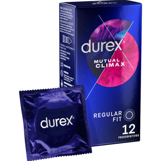 DUREX - CLIMAX MUTUO 12 UNIDADES - Optelum