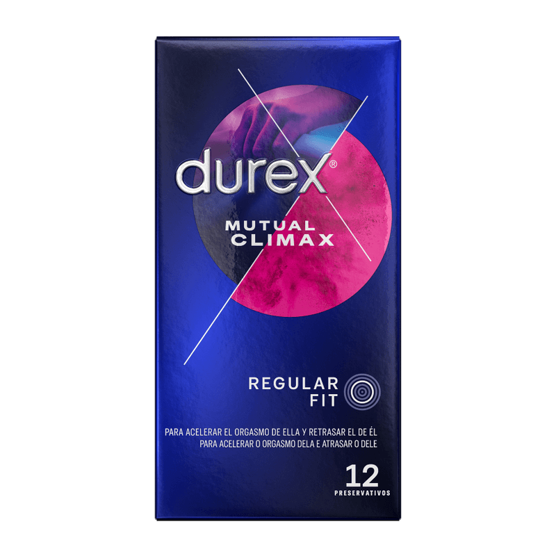 DUREX - CLIMAX MUTUO 12 UNIDADES - Optelum