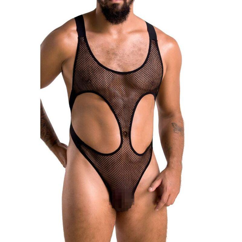 PASSION - 040 BODY LEON NEGRO S/M - Optelum