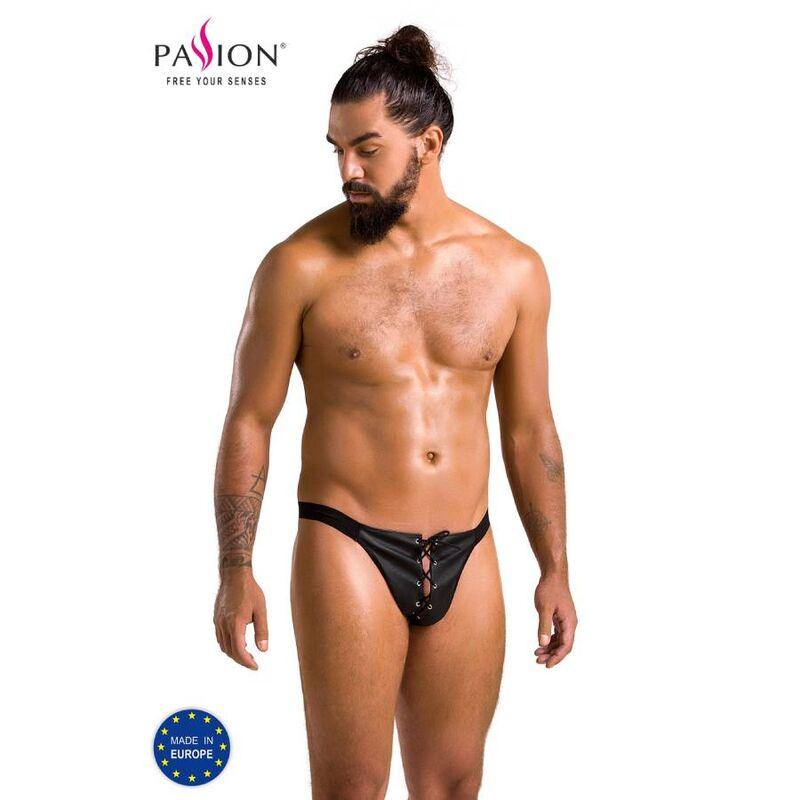 PASSION - 044 SLIP OPEN BEN NEGRO S/M - Optelum
