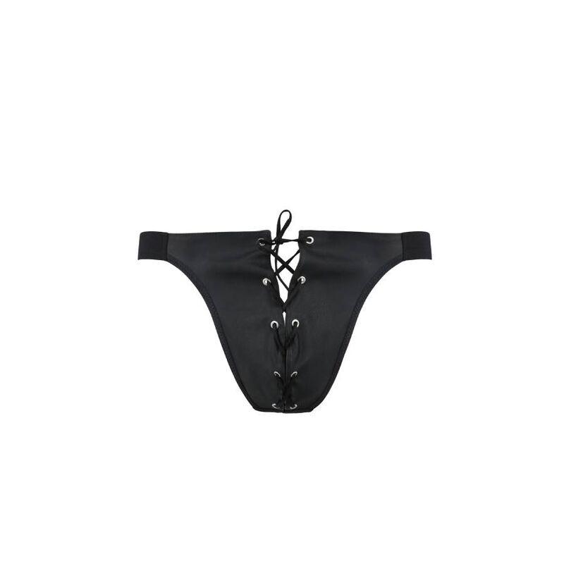 PASSION - 044 SLIP OPEN BEN NEGRO S/M - Optelum