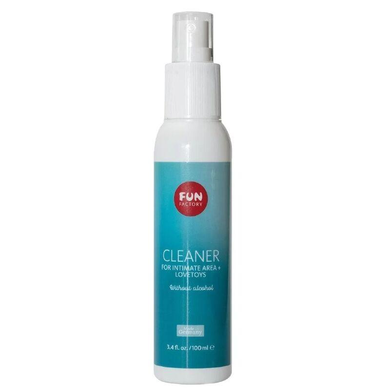 FUN FACTORY - LIMPIADOR PARA JUGUETES SEXTOYS Y ZONA ÍNTIMA 100 ML - Optelum