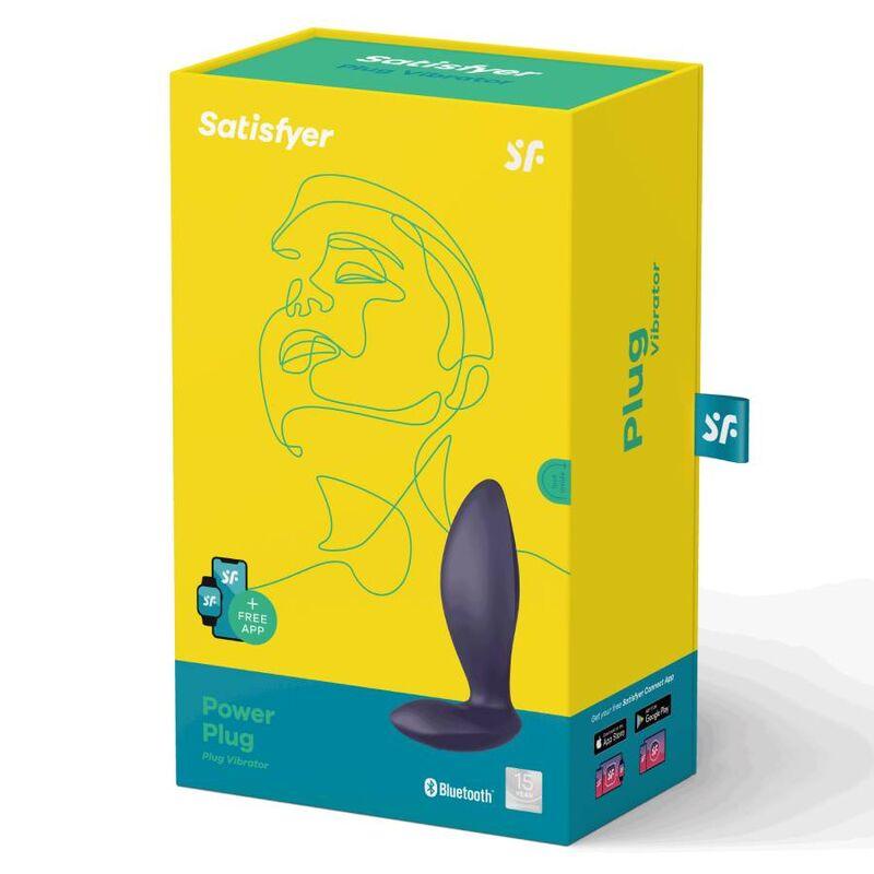 SATISFYER - POWER PLUG MORADO - Optelum