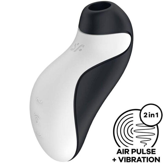 SATISFYER - ORCA AIR PULSE STIMULATOR + VIBRATION - Optelum
