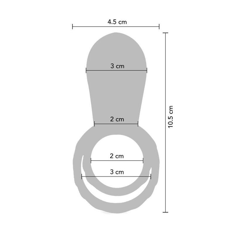 XOCOON - ANILLO VIBRADOR PARA PAREJAS FUCSIA - Optelum