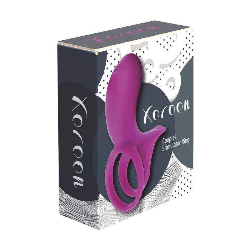 XOCOON - ANILLO VIBRADOR PARA PAREJAS FUCSIA - Optelum