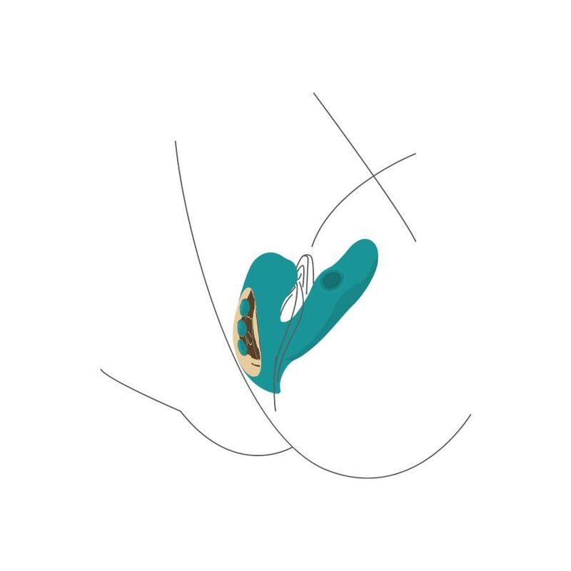 XOCOON - ETERNAL LOVE VIBE ESTIMULADOR VERDE - Optelum