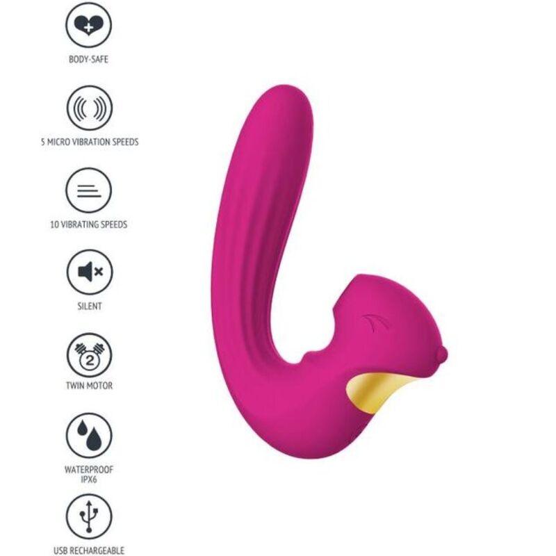 XOCOON - CELESTIAL LOVE VIBE ESTIMULADOR FUCSIA - Optelum