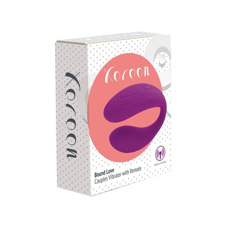 XOCOON - BOUND LOVE VIBRADOR PARA PAREJAS MORADO - Optelum